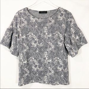 Ivanka Trump Bell Short Sleeve Top Size Medium